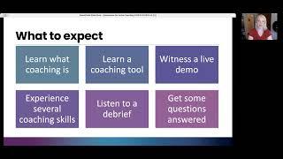 Power of Co-Active Coaching Demo & Debrief