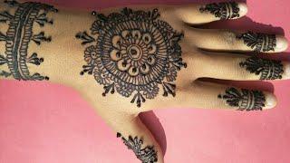 beautiful & simple mehndi design