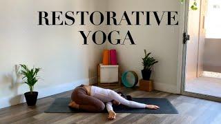 Restorative Yoga - No Props | 40 Min Self-Care Practice