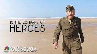 In the Company of Heroes: U.S. veterans return to Normandy | Paris Olympics | NBC Sports