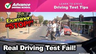 Real UK Driving Test Fail!  |  Learn to drive: Driving Test Tips