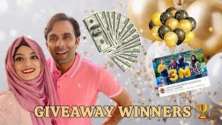 ANNOUNCING THE GIVEAWAY WINNERS TODAY 