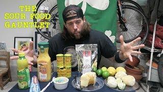 The Sour Food Gauntlet Challenge Doesn't Go As Planned | L.A. BEAST