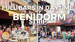 Benidorm Strip - Clouded Thursday in September