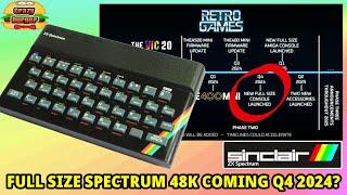 Full Size 48k Rubber Keyed Spectrum From Retro Games Coming THIS YEAR??