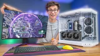 The GARGANTUAN Gaming PC Build 2024!  - RTX 4070 Ti Super, Ryzen 7800x3D! | AD