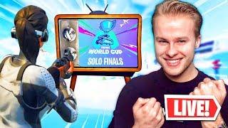 LIVE FORTNITE WORLD CUP SOLO FINALS - VIEWPARTY (Royalistiq Livestream)