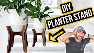 DIY Planter Stand | Indoor