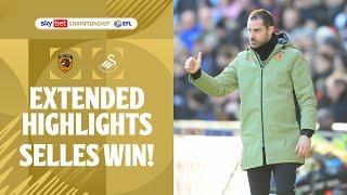 SELLES FIRST WIN! | Hull City v Swansea City extended highlights