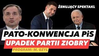 NIESUWERENNA POLSKA W PiS – KONWENCJA HAŃBY️ŻENUJĄCY KACZYŃSKI I JAKI PODDAJE PARTIĘ ZIOBRO