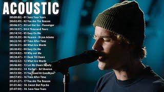 Top Acoustic Songs 2025 Cover - Best Acoustic Cover of Popular Songs - Soft Acoustic Love Songs #3