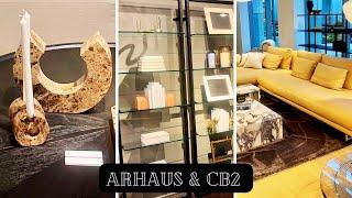 CB2 and ARHAUS STORE TOUR |  Beautiful Home Decor and Furniture  #shopwithme