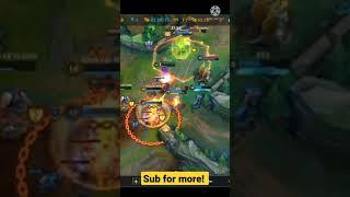 Top 100 ezreal ! Nearmiss Pentakill  #wildrift #ezreal #pentakill