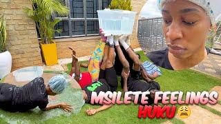 MTAJUA HAMJUI  || HILARIOUS  WATER BUCKET CHALLENGE || DIANA BAHATI