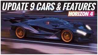 Forza Horizon 4 | Update 9 new Cars & Features #GoodSoundsStillCancelledSoz