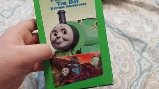 My Thomas And Friends' VHS and DVD Collection.