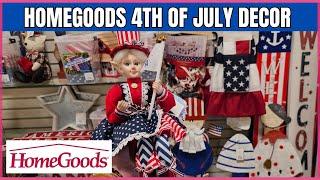 4TH Of July Decor at HOMEGOODS Store | Plus New Candle Finds | Store Walk Thru | #homegoods #candles