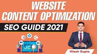 How to Optimize Website Content for SEO | How to do Content Optimization in SEO | SEO Course 2021