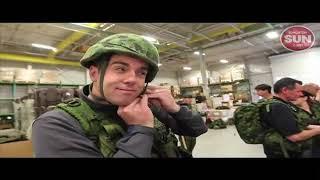 Sun employees play soldiers at CFB Edmonton