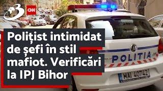 Polițist intimidat de șefi în stil mafiot. Verificări la IPJ Bihor