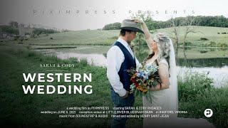 Western Wedding in Radford VA / Sarah + Cody / Little River Bluegrass Barn