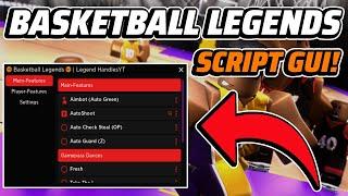 Basketball Legends Script GUI / Hack (AUTO SCORE, AUTOFARM, AUTO GUARD, AND MORE) *PASTEBIN*