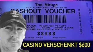 Las Vegas - $600 Free Slot Play - The Mirage