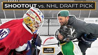 Shootout Vs NHL Draft Pick… And His Son