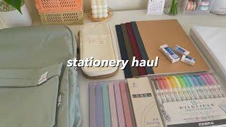 huge stationery haul  | aesthetic