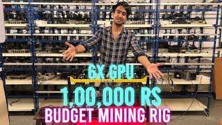 BUDGET Mining Rig for Ethereum & How to setup the Mining Rig| Harsh Gupta | Crypto Mining Farm India