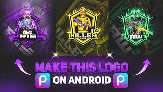 how to make gaming mascot logo in picsart // gaming logo kaise banaye in picsart ️