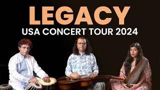 The Debashish Bhattacharya Trio LEGACY USA Concert Tour 2024 Announcement