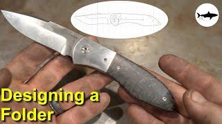 Triple-T #198 - Designing a liner lock folding knife