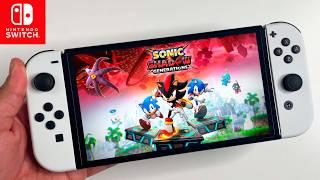 Sonic X Shadow Generations on Nintendo Switch OLED Gameplay