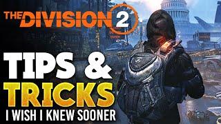 The Division 2 12 Useful Tips & Tricks!