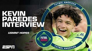 Kevin Paredes EXCLUSIVE! Wolfsburg experience, USMNT dreams & U20 World Cup hopes | ESPN FC