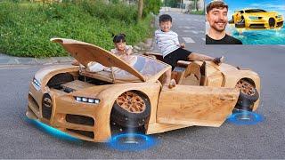 I Built A $100,000,000 Supercar Replica Of MrBeast!