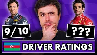 Our F1 Driver Ratings for the 2024 Azerbaijan Grand Prix