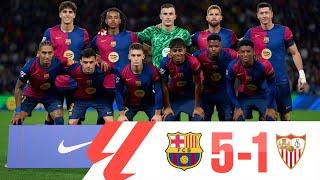 BARCELONA VS SEVILLA [5-1], LA LIGA 2024/25 - PLAYER RATINGS