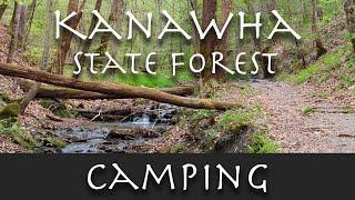 Camping at Kanawha State Forest