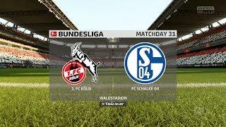 1. FC Köln vs FC Schalke 04 | Bundesliga 2017-18 | FIFA 18 PS4 | Marius Gatea