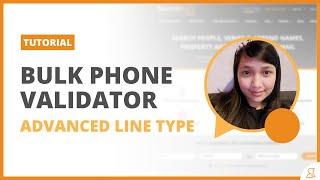 How to Use Bulk Phone Validator - Advanced Line Type | Searchbug Tutorials