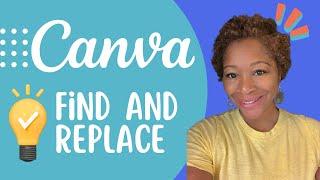 Canva Find and Replace! Workflow Hack!