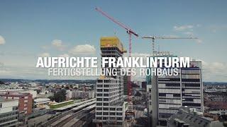 Franklinturm | Aufrichte und Fertigstellung des Rohbaus 2022 | Marti AG, Bauunternehmung