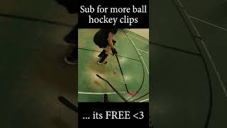 Craziest Ball Hockey Clip of All Time  #shorts #ballhockey
