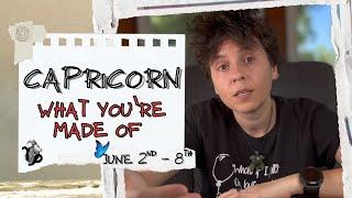 CAPRICORN ︎ - "What You're Made Of" JUNE 2ND - 8TH | Tarot Card Reading