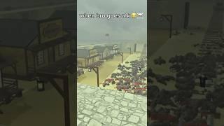 when bro goes afk #roblox #deadrails #shorts