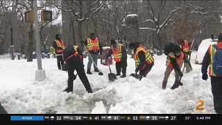 New York City Hiring Snow Laborers In Aftermath Of Winter Storm