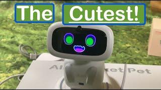 Living AI Aibi Pocket Pet Unboxing, Demonstration & Review Part 1 #cuterobot #aibi #aibipocketrobot