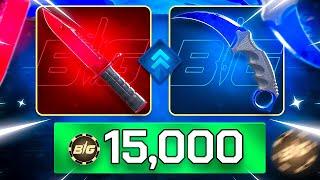 WE PULLED THE 15K RUBY!? (CSGOBig Highrolling)